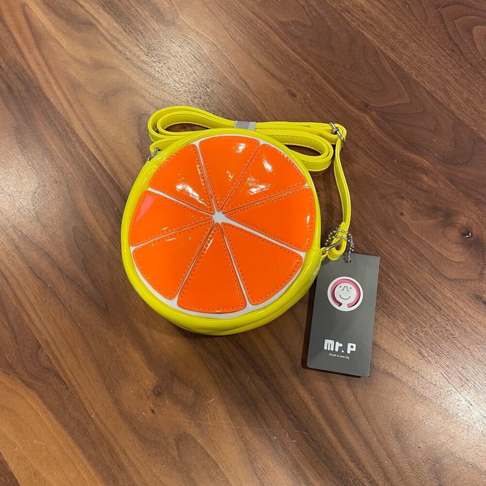 NWT Mr. P Citrus Orange Purse